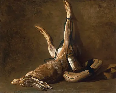Still Life with a Hare Jean-Baptiste-Simeon Chardin